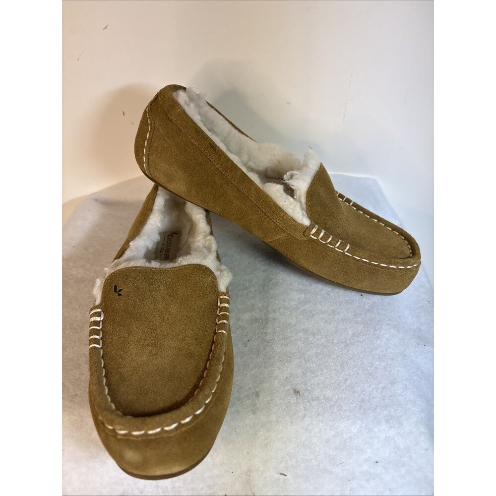 Koolaburra by UGG Lezly Womens Slippers Moccasin Chestnut Brown Size 7 NWOT